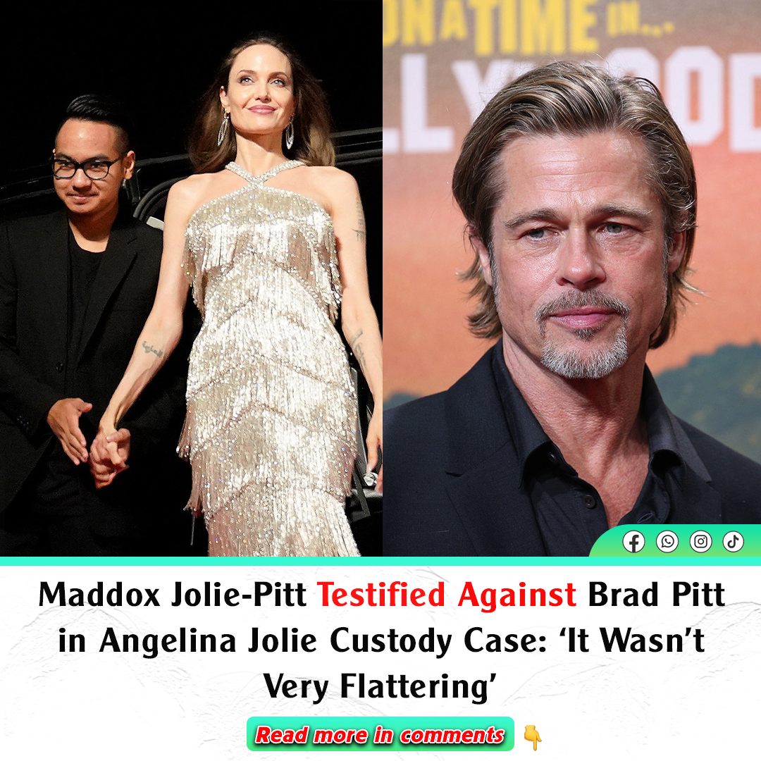 Maddox Jolie Pitt Testified Against Brad Pitt In Angelina Jolie Custody