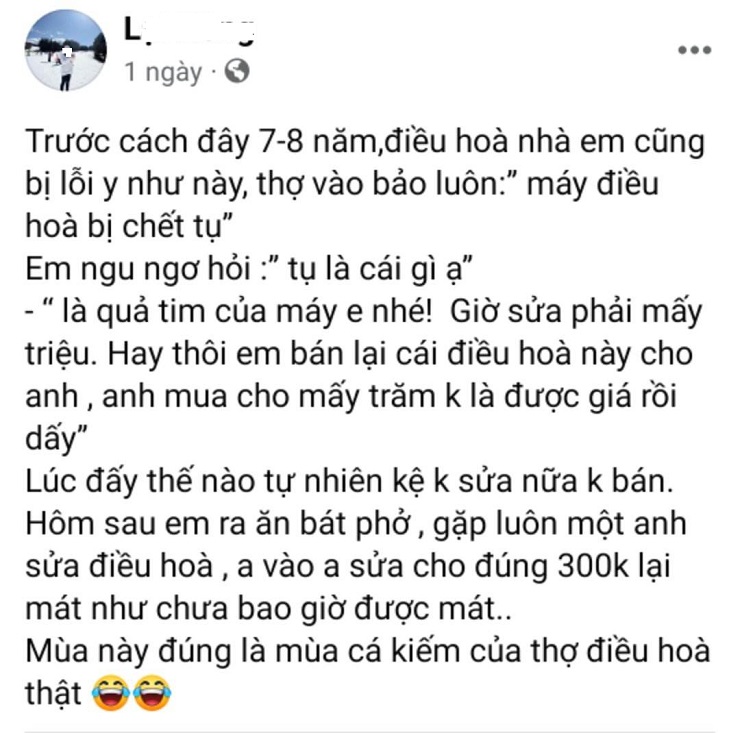 Mất tiền triệu trước loạt chiêu trò của thợ sửa điều hòa “bịp” - 4