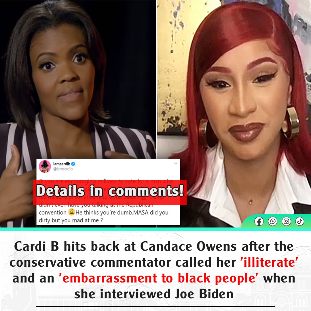 Cardi B Hits Back At Candace Owens After The Conservative Commentator ...