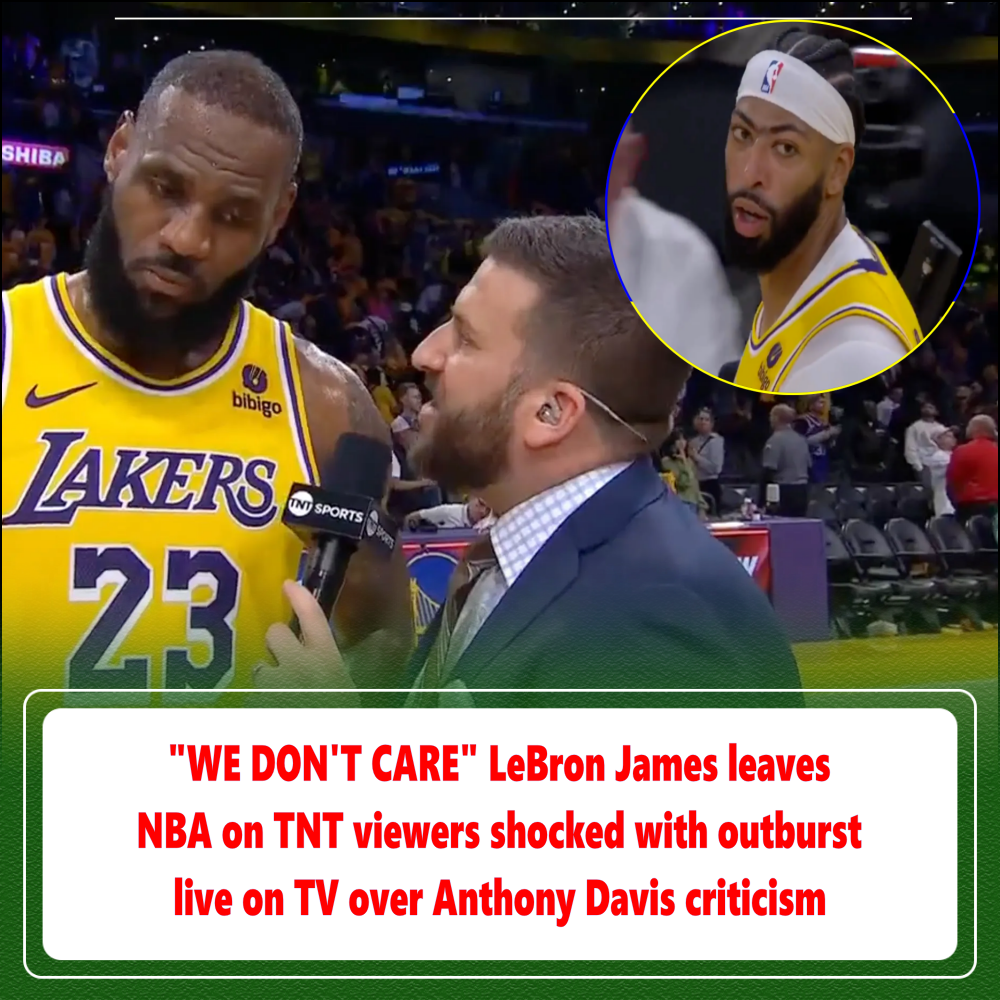 "WE DON'T CARE" LeBron James Leaves NBA On TNT Viewers Shocked With ...