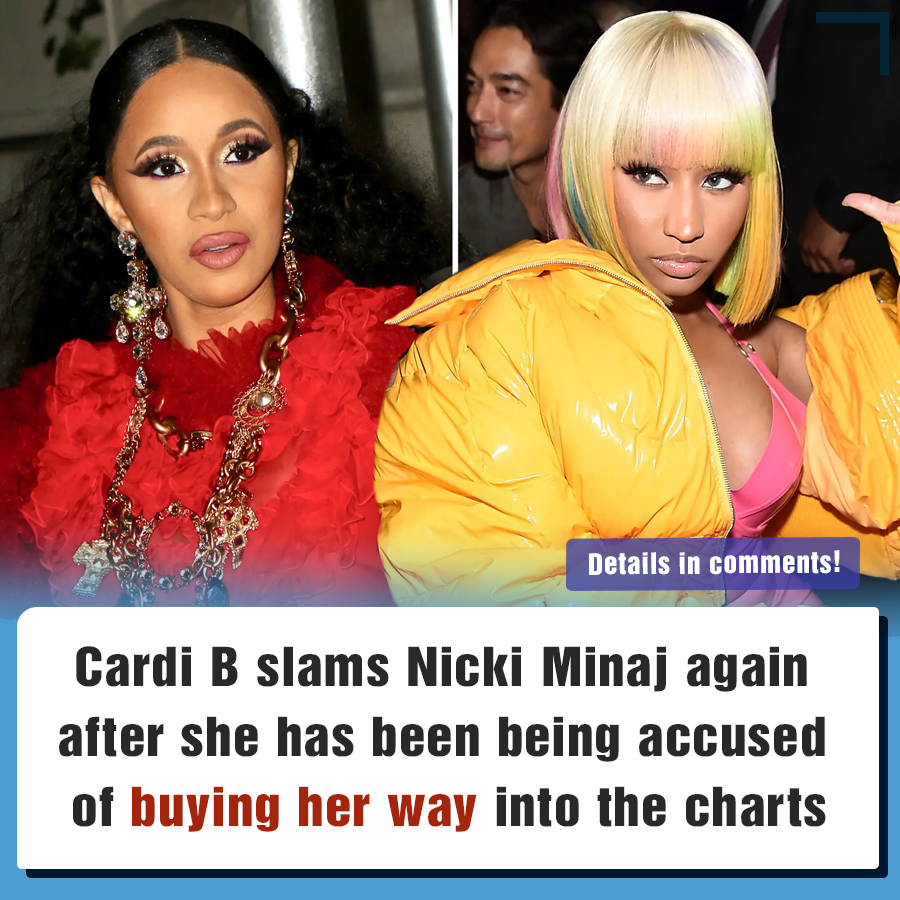 Cardi B Slams Nicki Minaj Again After Being Accused Of Buying Her Way ...