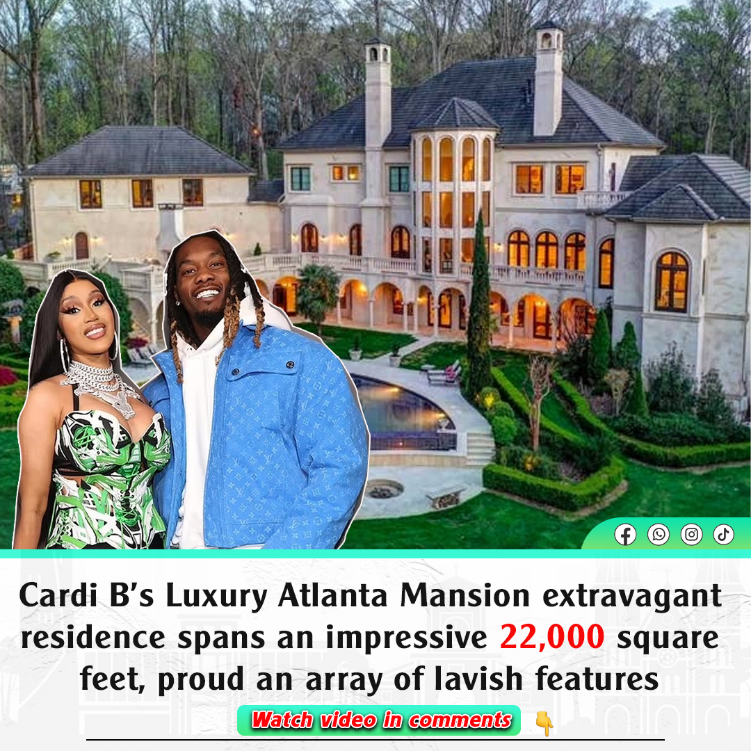 Cardi B’s Luxury Atlanta Mansion Extravagant Residence Spans An ...