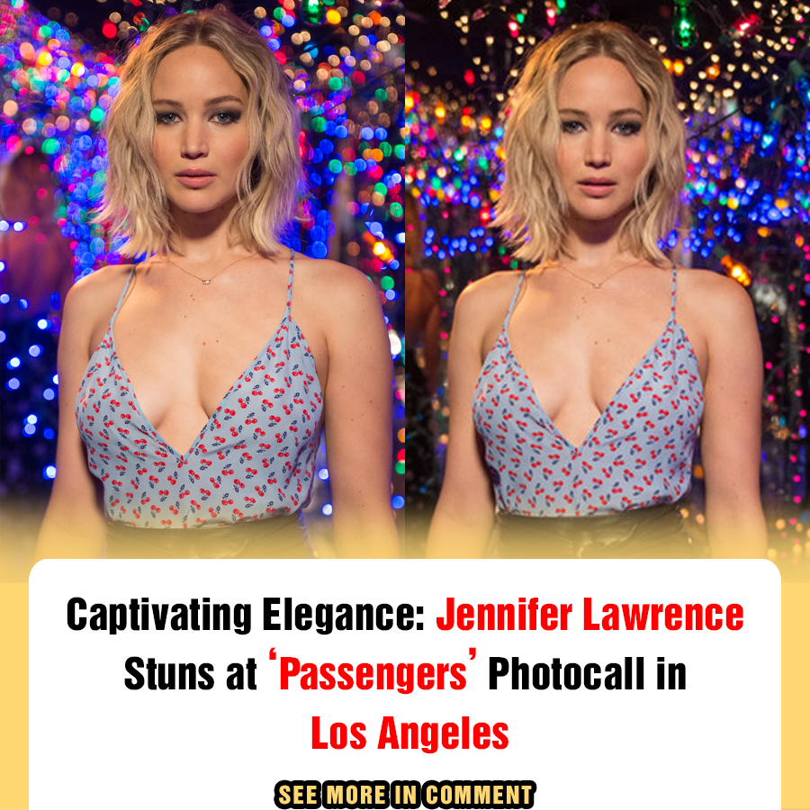 Captivating Elegance Jennifer Lawrence Stuns At ‘passengers Photocall In Los Angeles News 8543