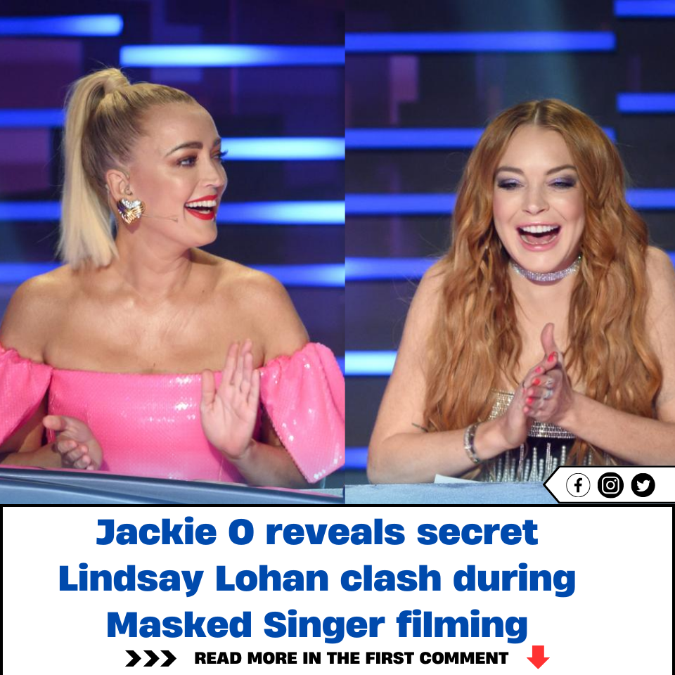 Jackie O Reveals Secret Lindsay Lohan Clash During Masked Singer Filming News 1602