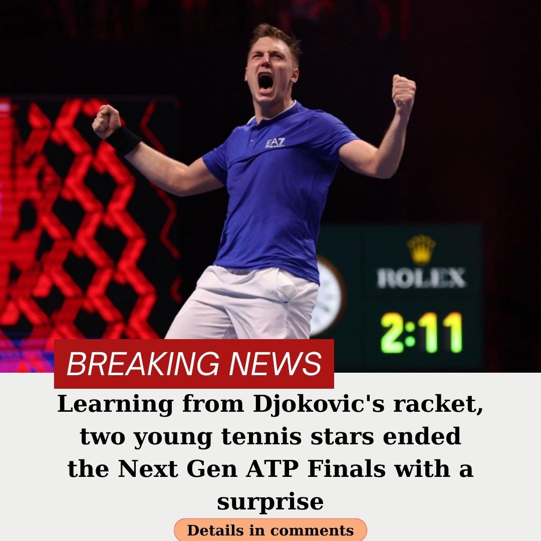 Learning From Djokovic's Racket, Two Young Tennis Stars Ended The Next ...