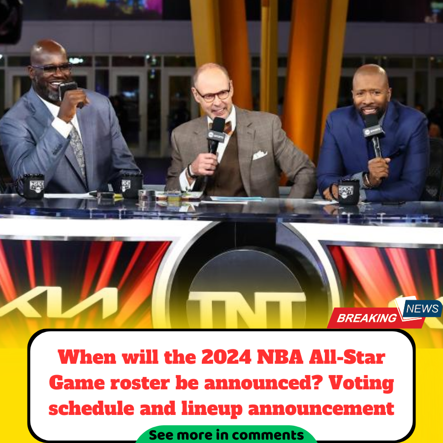 When will the NBA AllStar Game 2024 starting and reserve rosters be