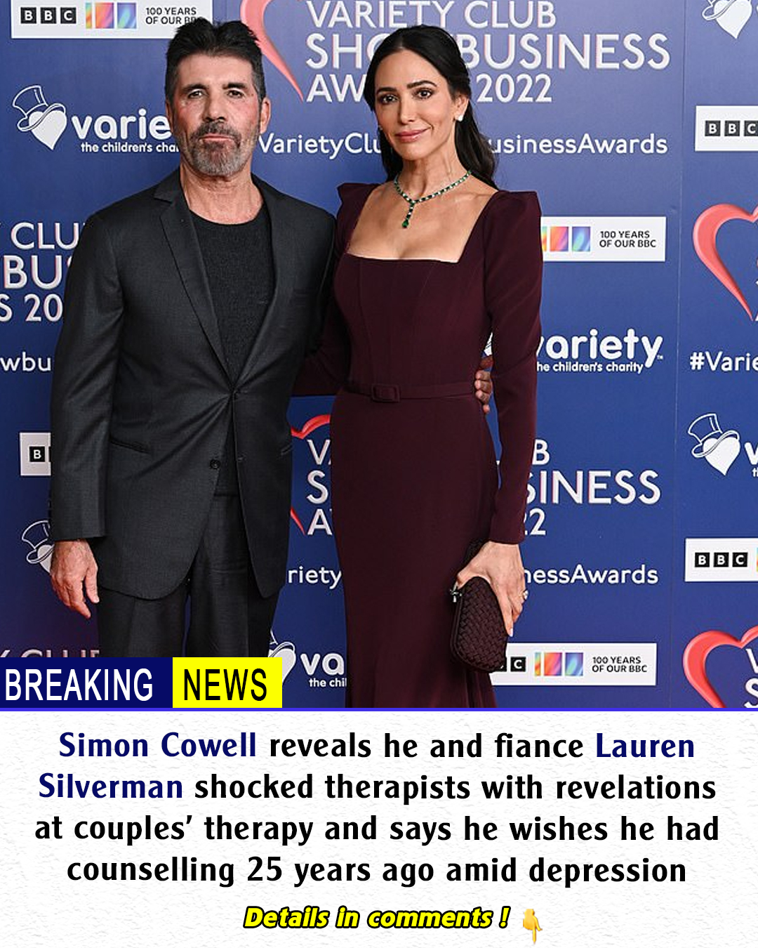 Simon Cowell Reveals He And Fiance Lauren Silverman Shocked Therapists With Revelations At