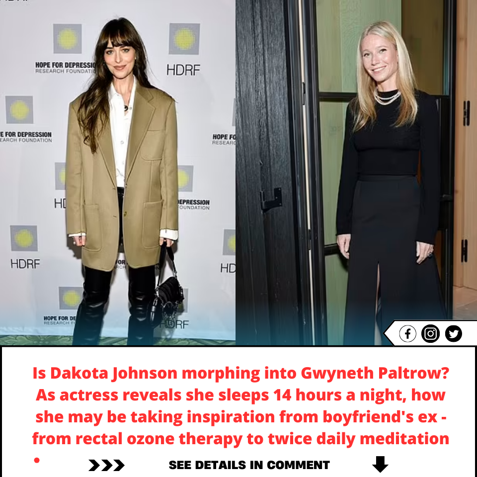 Is Dakota Johnson Morphing Into Gwyneth Paltrow As Actress Reveals She Sleeps 14 Hours A Night 