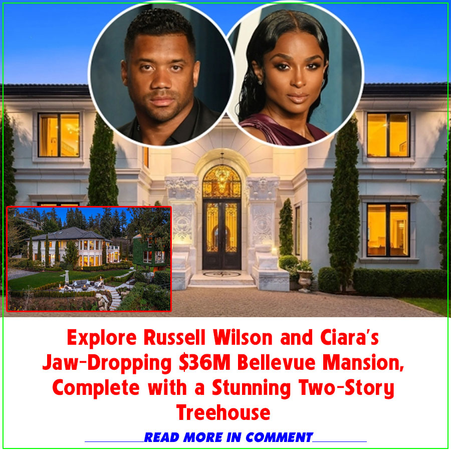 Explore Russell Wilson and Ciara’s Jaw-Dropping $36M Bellevue Mansion ...