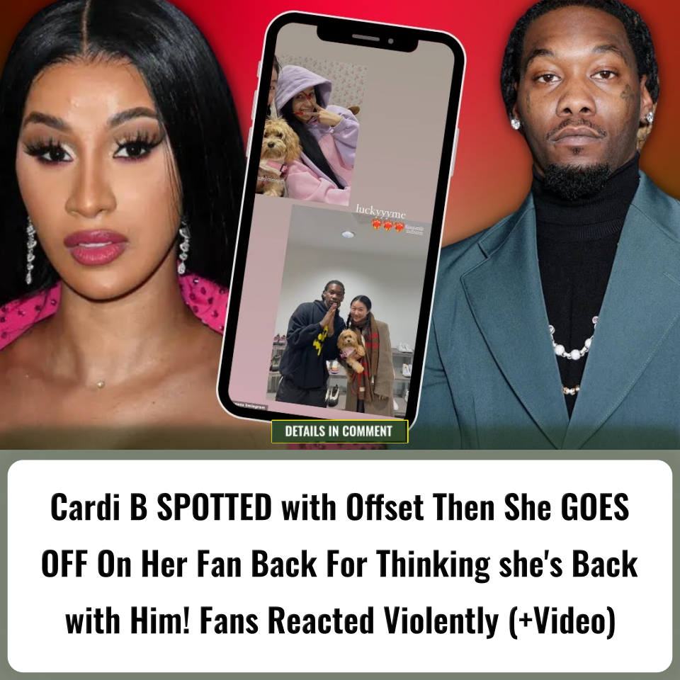 Cardi B SPOTTED With Offset Then She GOES OFF On Her Fan Back For ...