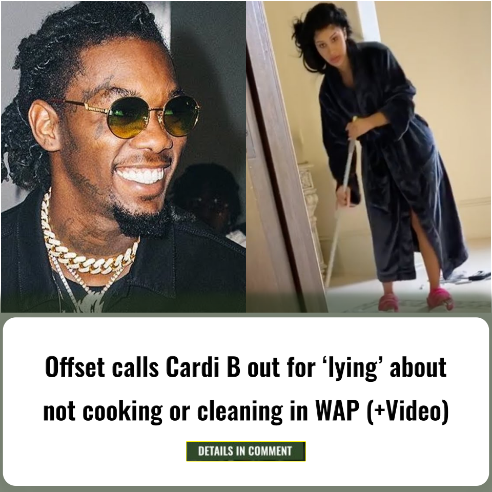 Offset Calls Cardi B Out For ‘lying’ About Not Cooking Or Cleaning In ...