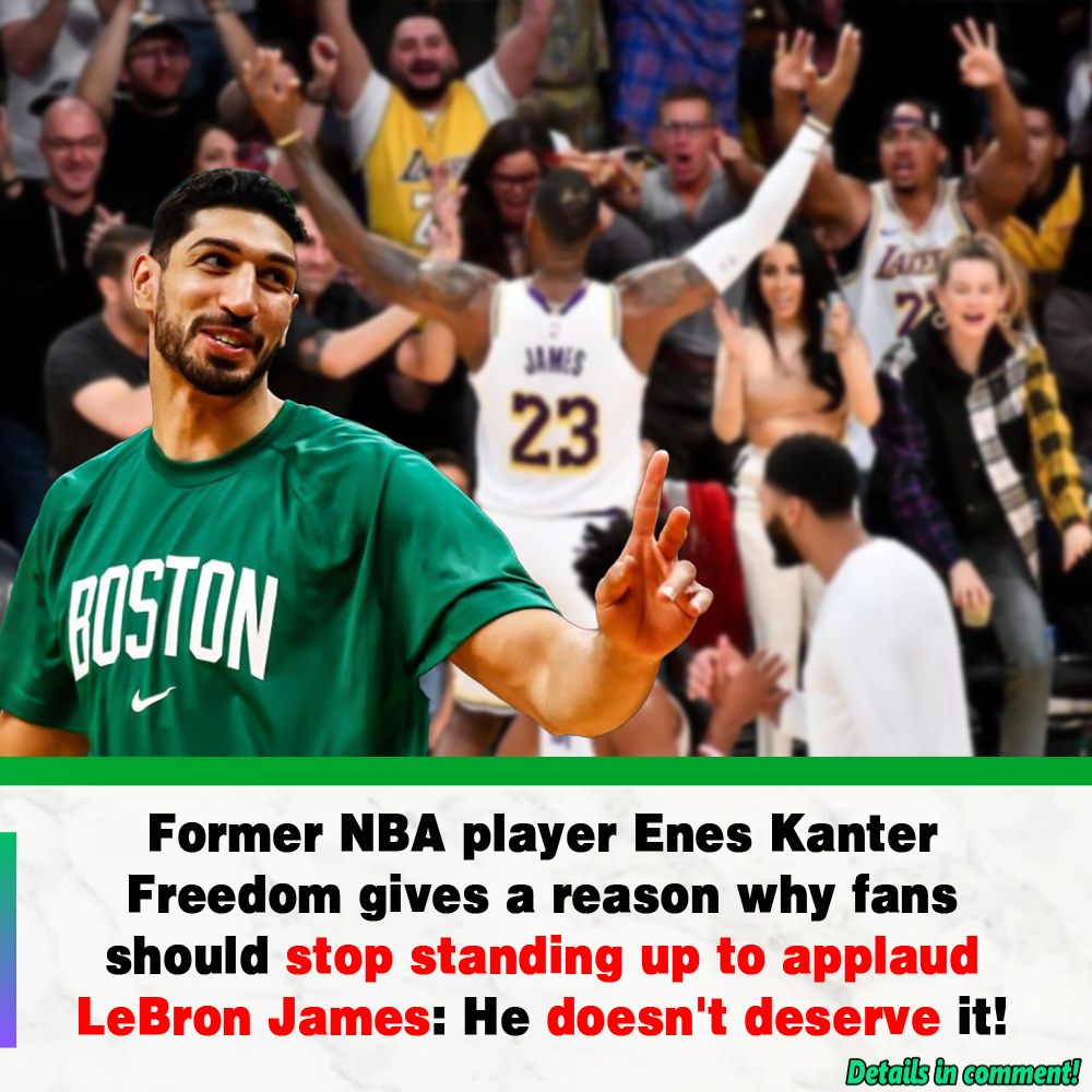 Former NBA Player Enes Kanter Freedom Gives A Reason Why Fans Should ...