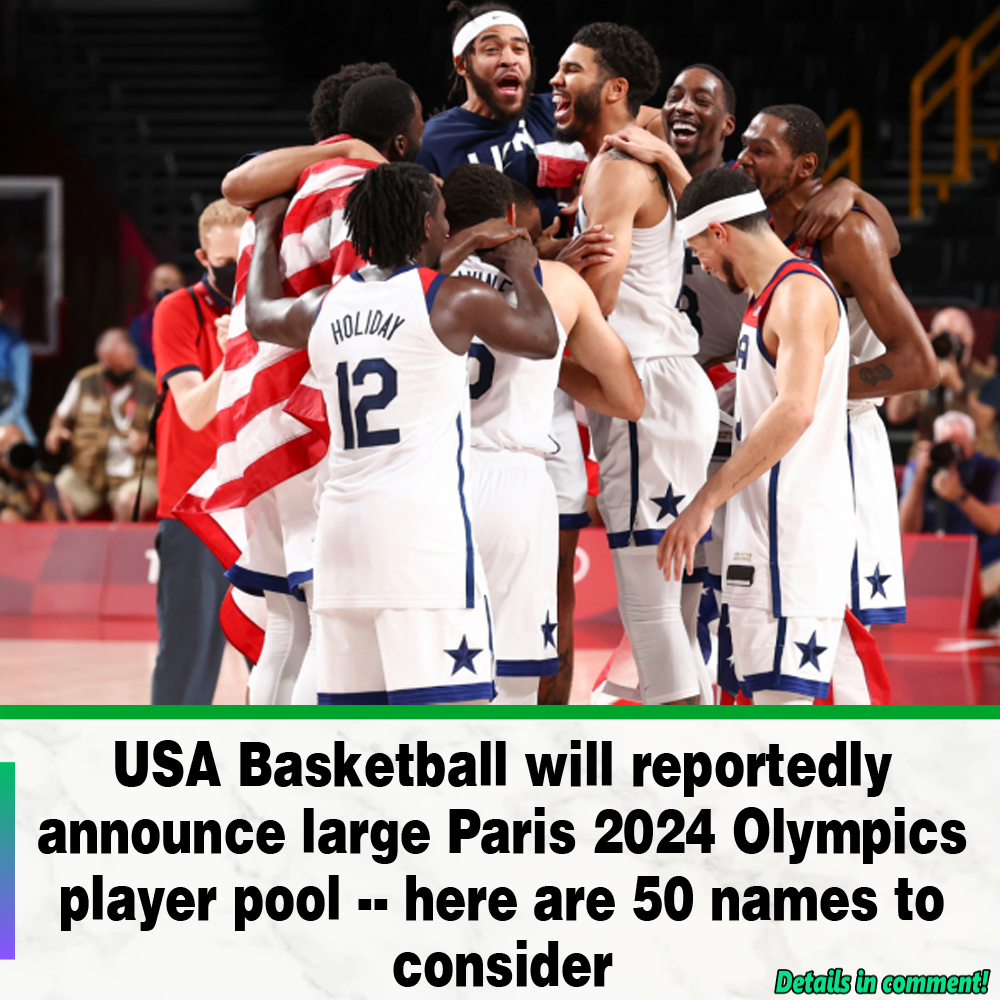 USA Basketball Will Reportedly Announce Large Paris 2024 Olympics ...