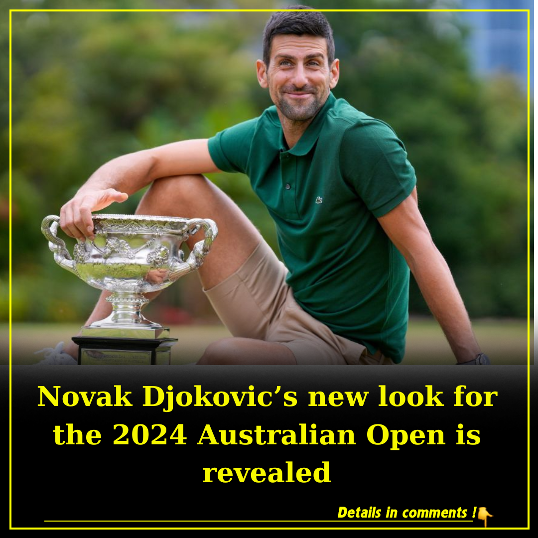 Novak Djokovic S New Look For The 2024 Australian Open Is Revealed News   1 73 