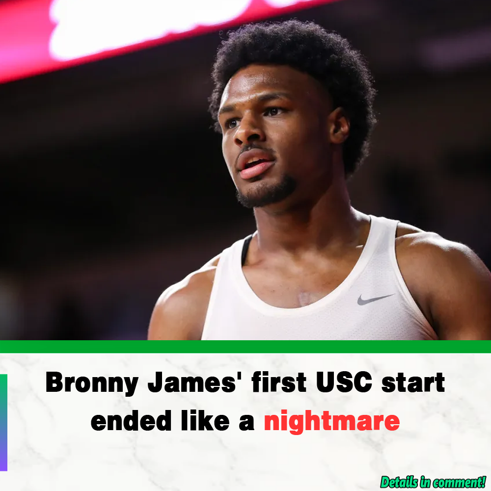 Bronny James' First USC Start Ended Like A Nightmare - News