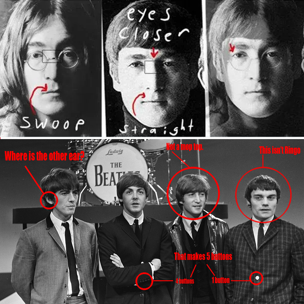 Truth seekers: The Beatles never existed and the whole band were never ...