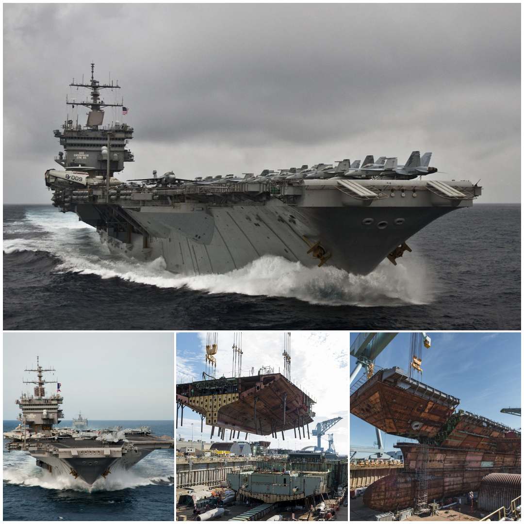 Future USS Enterprise Aircraft Carrier HII Lays the Keel - News