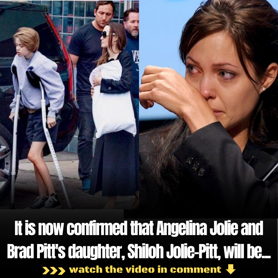 It is now confirmed that Angelina Jolie and Brad Pitt's daughter ...