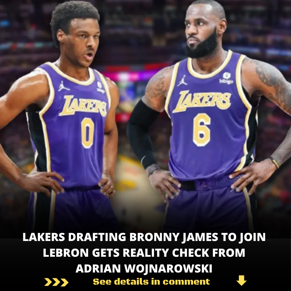 LAKERS DRAFTING BRONNY JAMES TO JOIN LEBRON GETS REALITY CHECK FROM ...