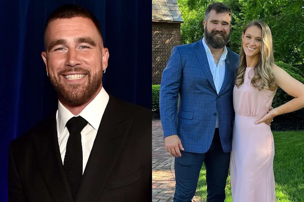 Travis Kelce Hails Brother and His Wife Jason and Kylie Kelce as they