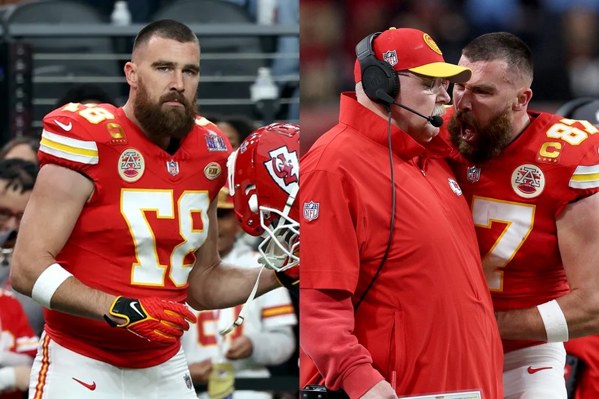 Watch: Travis Kelce Loses His Mind & Yells At Andy Reid On The ...