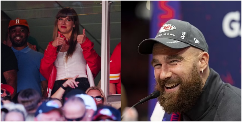 WATCH Travis Kelce gives brilliant answer on if he'll PROPOSE to Taylor ...