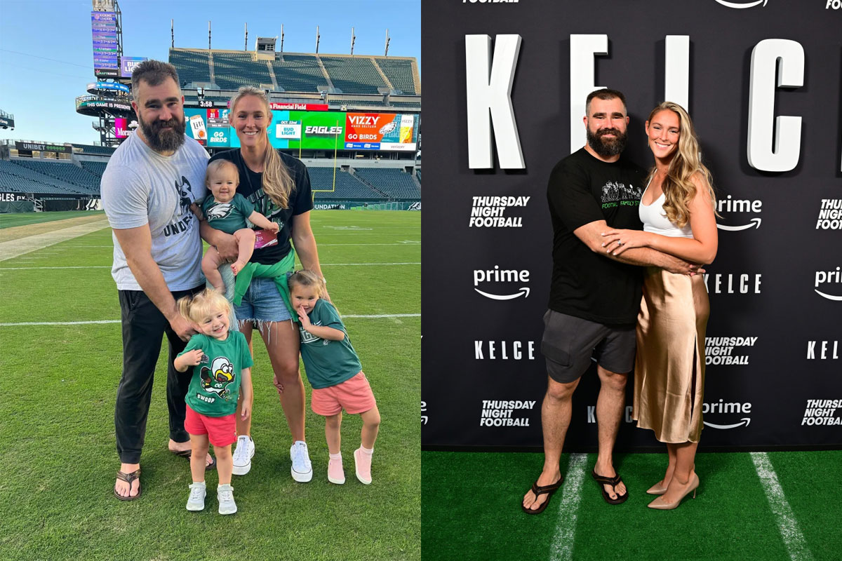 Jason and Kylie Kelce are the parents of 3: What to know about their ...