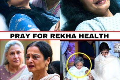 Shockwaves in Bollywood: Jaya Bachchan Breaks Down After Rekha Suffers Sudden Heart Attack — A Forgotten Bond Rekindled?