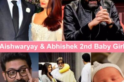 Abhishek Bachchan & Aishwarya Rai Expecting Second Child After Aaradhya! Will They Continue the ‘A’ Name Legacy? Shocking Details Inside!” Dive into the exciting news of Bollywood’s power couple expanding their family and the mystery behind their naming tradition. What will the new baby’s name be?