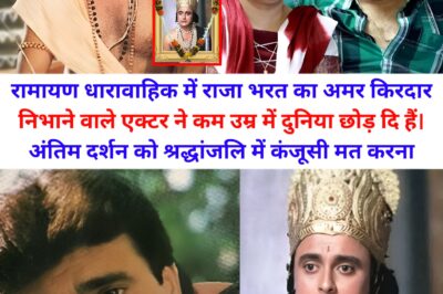 From Stardom to Tragedy: The Untold Story of Sanjay Jog – How India’s Beloved ‘Bharat’ from Ramayana Met a Shocking Fate at 40, Leaving Behind a Legacy That Still Haunts Millions! The Rise, the Tears, and the Mysterious Liver Failure That Silenced a Legend Forever – Why Did This Happen to Such a Talented Soul?
