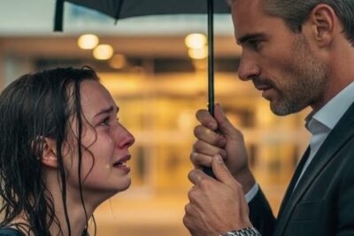 POR QUE ESTÁ CHORANDO?” PERGUNTOU O ESTRANHO NA CHUVA… ELE ERA O DONO DO HOSPITAL!