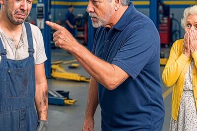 MECÂNICO É DEMITIDO POR AJUDAR UMA IDOSA DE GRAÇA…MAS DIAS DEPOIS, DESCOBRE QUEM ELA REALMENTE ERA