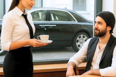 ELA PAGOU O CAFÉ DE UM HOMEM SIMPLES… MAS NÃO SABIA QUE ERA UM MILIONÁRIO BUSCANDO UMA ESPOSA