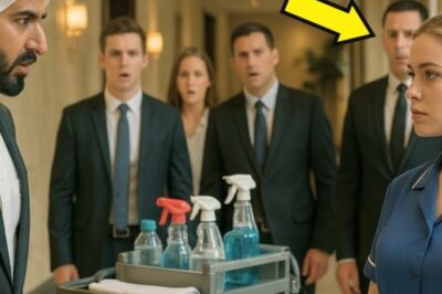 O MILIONÁRIO FEZ UMA PERGUNTA EM ÁRABE… E A FAXINEIRA RESPONDEU, DEIXANDO TODOS DE QUEIXO CAÍDO…