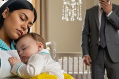 💥O bebê do milionário não dormia… até que a faxineira pobre fez algo que mudou tudo para sempre