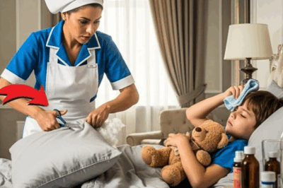 Nenhum médico conseguia curar o Filho do Milionário — mas quando a Babá foi limpar os travesseiros