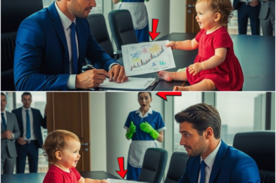 💥Milionário Arruinado Perdeu as Esperanças… até a Bebê da Faxineira Revelar um Desenho CHOCANTE