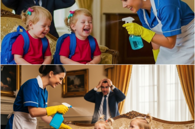 AS GÊMEAS CEGAS DO MILIONÁRIO VOLTARAM A VER… GRAÇAS AO QUE A BABÁ FEZ EM SEGREDO!