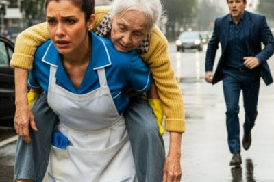 💥FAXINEIRA É DEMITIDA POR AJUDAR UMA IDOSA — SEM IMAGINAR QUE ERA A MÃE DO MILIONÁRIO!