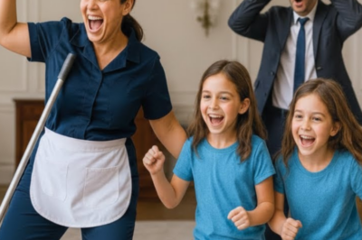 “Milionário demitiu 10 amas em 1 mês — até que a nova transformou TUDO ao cuidar das 3 filhas!”