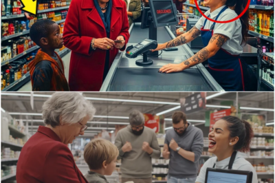 O CARTÃO DA VELHA MILIONÁRIA FOI RECUSADO… MAS ATITUDE DO GAROTO SEM-TETO A DEIXOU A SEM PALAVRAS