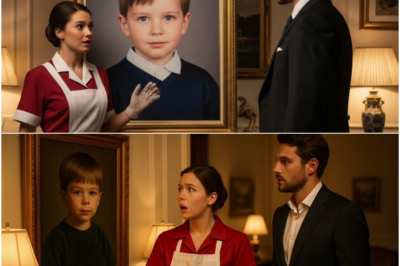 “senhor, esse menino viveu comigo no orfanato”, a faxineira gritou quando o viu o retrato na mansão