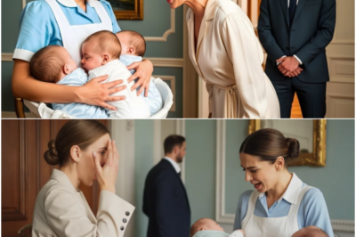 💥Milionário viúvo se escondeu para testar a noiva… até que a MESERA salvou seus trigêmeos!