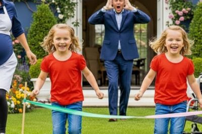 💥”As gêmeas do milionário não conseguiam andar… até que ele flagra a babá fazendo ISSO às escondidas