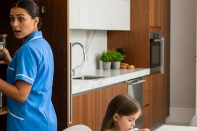 💥A Filha do Milionário recusava toda comida — até que a Babá Pobre abriu o armário… e GELOU