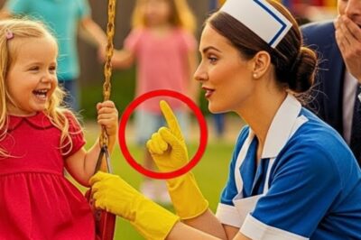 💥O MILIONÁRIO LEVOU A FILHA MUDA AO PARQUE… MAS DESABOU QUANDO A FAXINEIRA A FEZ FALAR!