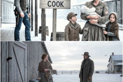 He Posted a Notice for a Ranch Cook — A Single Widow with Children Answered and Changed Everything..