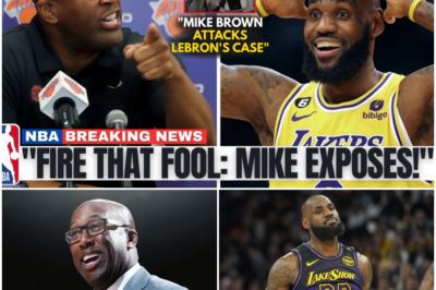 “Not a Participation Trophy”: Mike Brown Ignites Firestorm by Shutting Down the LeBron James “Farewell MVP” Narrative