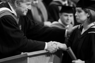 Student FROZE on stage at her graduation — Redford’s ONE gesture changed her life forever