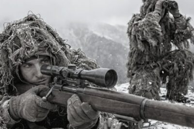 How One Sniper’s “Outlawed” Ghillie Upgrade Trick Made 19 Mortar Teams Vanish in Italian Campaign